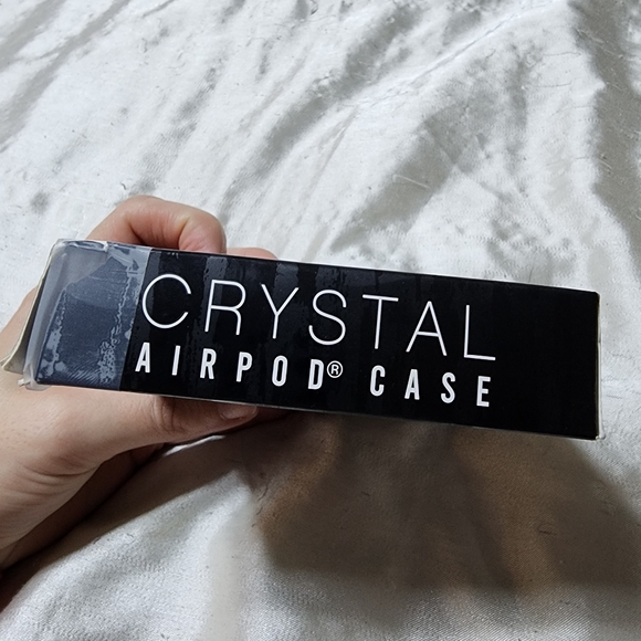NWT Up-Tech Silver Hard Crystal AirPod Case Airpods Gen 1 & 2 - Picture 6 of 6